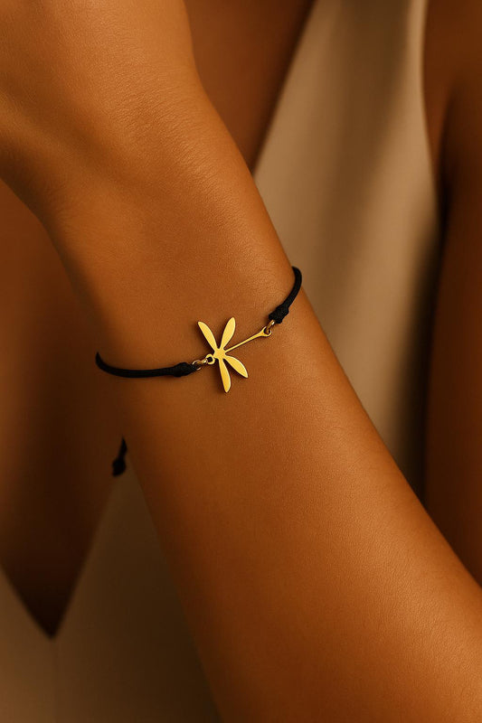 Pulsera de macramé - Libélula