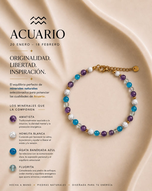 Pulsera Horóscopo Acuario