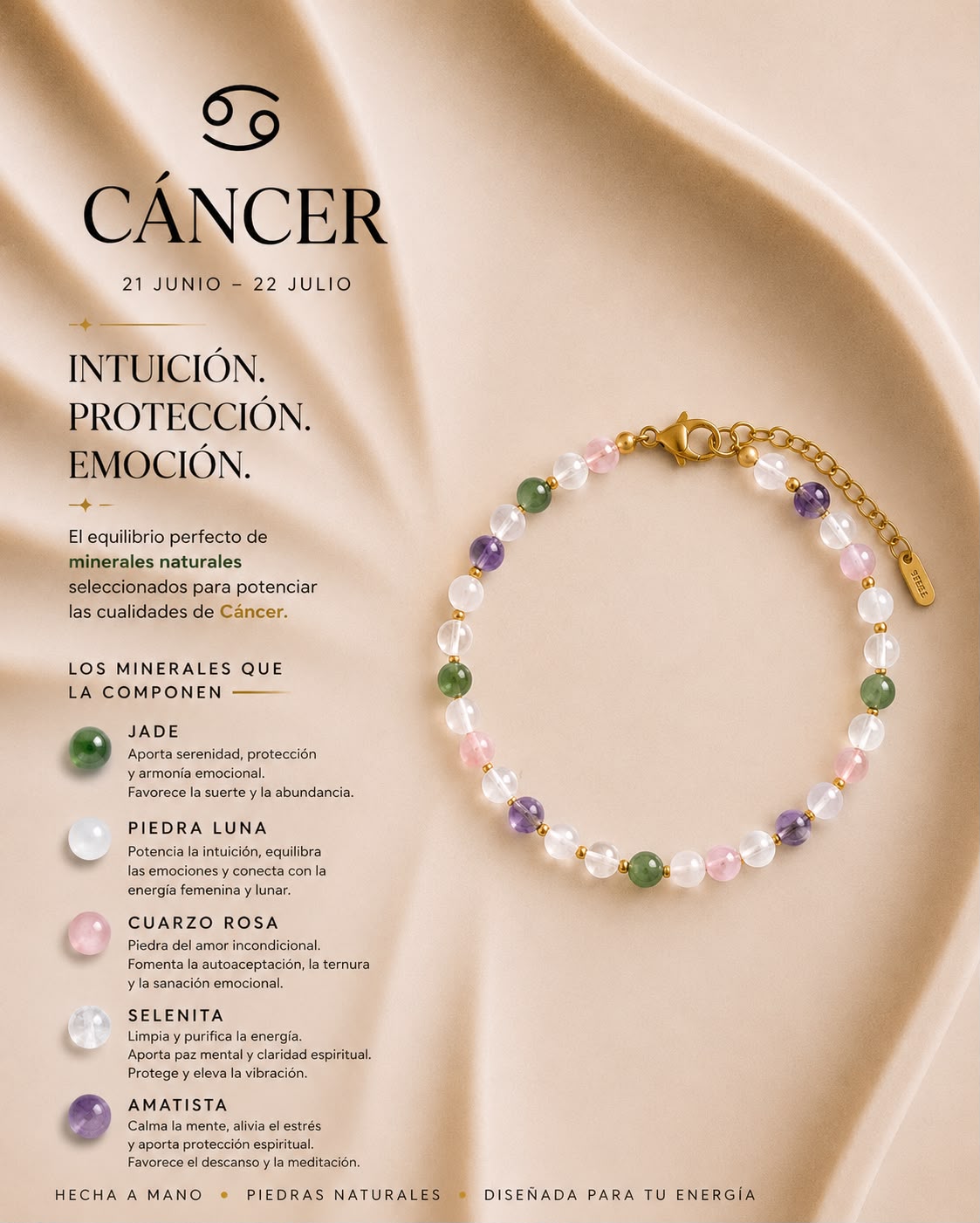 Pulsera Horóscopo Cáncer